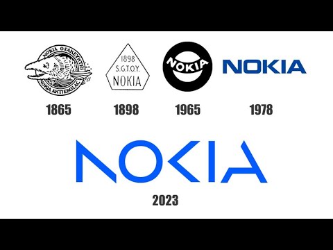 Nokia Logo Evolution - تطور شعار نوكيا