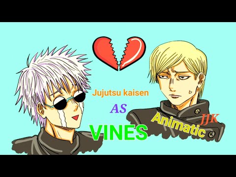 Jujutsu kaisen AS VINES - JUJUTSU KAISEN ANIMATIC