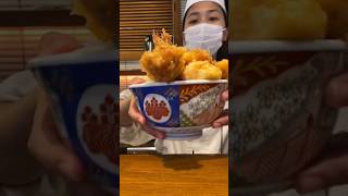 【東京日本橋グルメ】胡麻油で揚げるコスパ最強の江戸前天丼！金子半之助/Japanese traditional dish Tendon /TOKYO   KANEKO HANNOSUKE