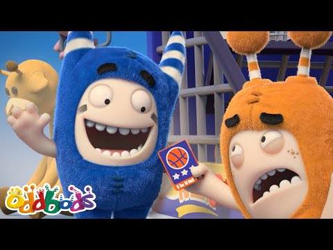 Pogo's Basketball Blast | 🔵 POGO TAKEOVER 🔵 | Funny Oddbods Cartoons for Kids