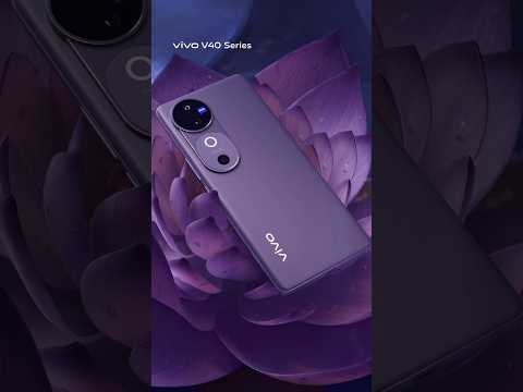 Lotus Purple Magic | Elevate Every Moment with vivo V40 Series!