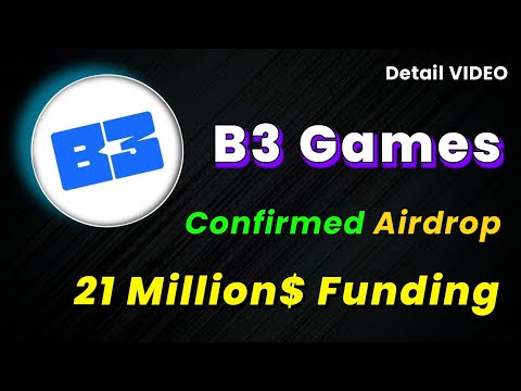 🪂100% Free to join | B3 Basement Games New Confirmed Airdrop for all users | No Investment Airdrops