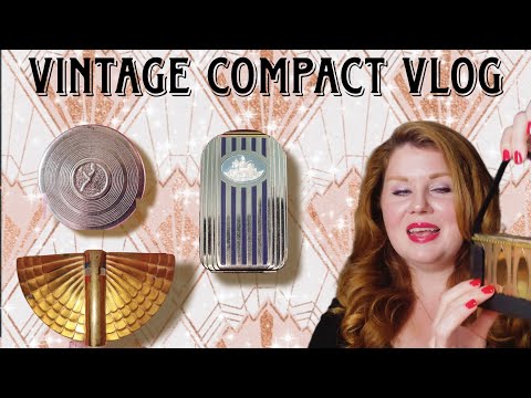 My Vintage Compact Collection | Part 1 #vintagemakeup #vintagecompacts