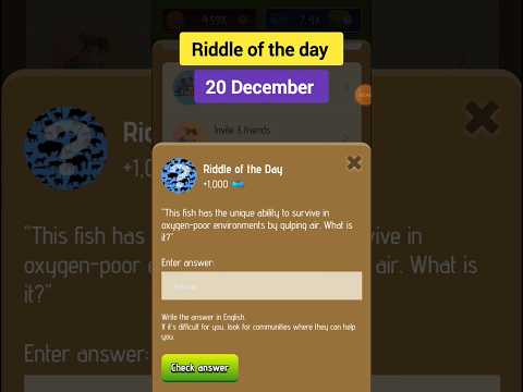 20 December Riddle of the day Zoo | Today riddle of the day zoo