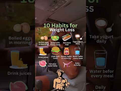 Unlock Your Weight Loss Success: 10 Essential Habits! #WeightLossJourney #shorts #NutritionTips