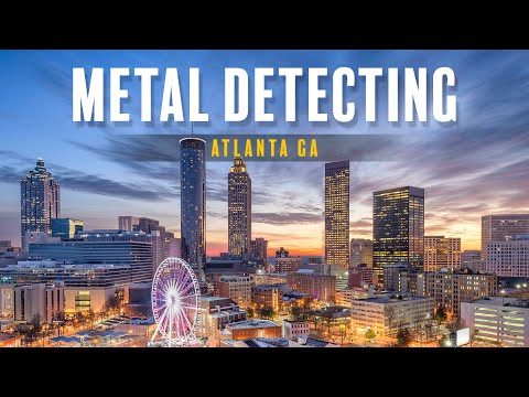 Is There Silver Hiding In The Hustle And Bustle Of Atlanta, Georgia? #metaldetecting #silvercoins