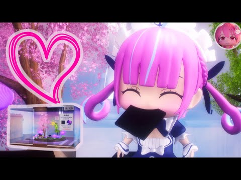 I bought the love confession Nendoroid "HoloLive Minato aqua Seaweed Edition" 【Hololive】