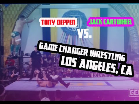 Jack Cartwheel Vs Tony Deppen! Insane pro wrestling Match!