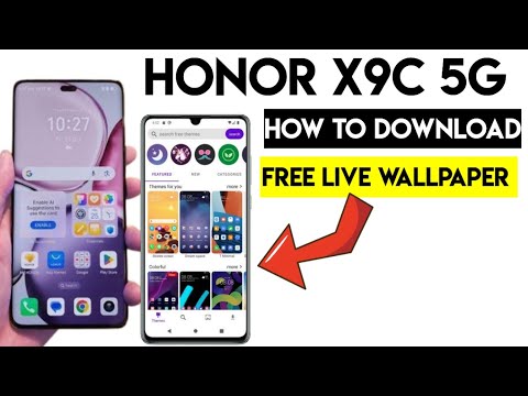 Honor x9c 5G Live Wallpapers - Download & Install #honorx9c