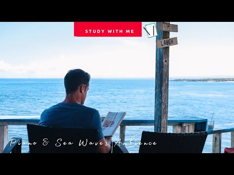 [無廣告版]  享受優美旋律 ♫ 舒服的海風音樂 ~ 海浪聲＆琴聲 Relax Morning Music - Sea Waves Ambience