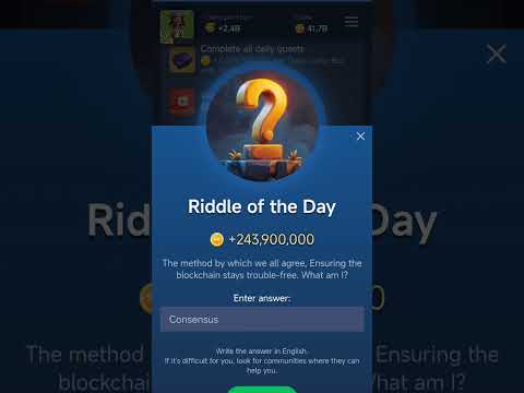 X Empire Riddle of the day 22 September #xempireriddleoftheday #airdrop #airdropcrypto