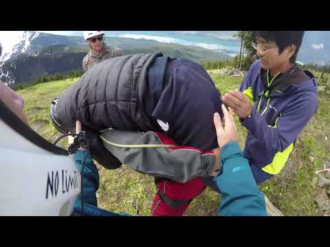 69 year old Tetraplegic paragliding Revelstoke