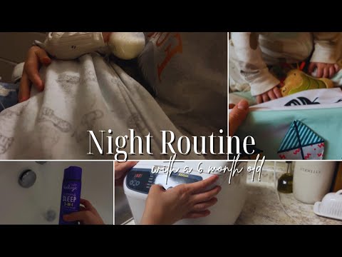 Night Routine With A 6 Month Old