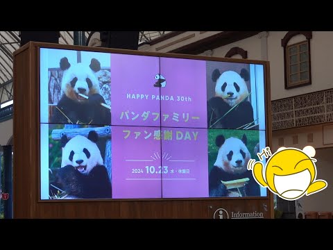 【速報🎉】パンダファミリーファン感謝DAY✨最高の水曜日😍😂👍