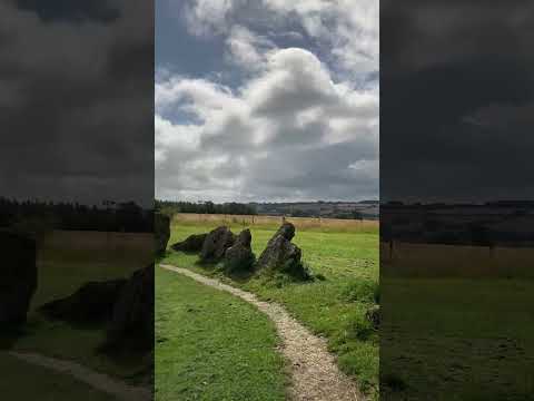 Morning butterfly walk in ancient stone circle mindful moment # #mindfulmoments  #selfcare  #nature