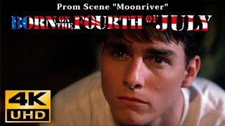 Born On The Fourth Of July (1989) Prom Scene - Moon River 4K Eng Kor Sub CC