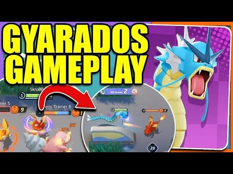 All-rounder Gyarados Gameplay 💥|| Pokemon unite|| Elchico Eevee