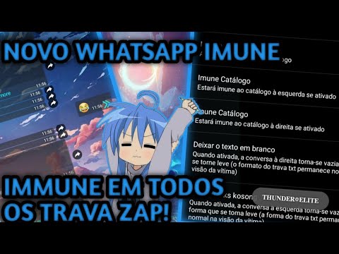 NOVO WHATSAPP 𝐓𝐇𝐔𝐍𝐃𝐄𝐑꥟𝐄𝐋𝐈𝐓𝐄 100% IMUNE A TRAVAS PRIMÁRIO!