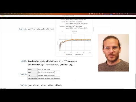 The Wolfram Neural Net Framework: Neural Network Example Problem