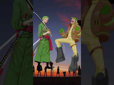 Nrzoro 🆚 onepiece verse #shrots #onepiece