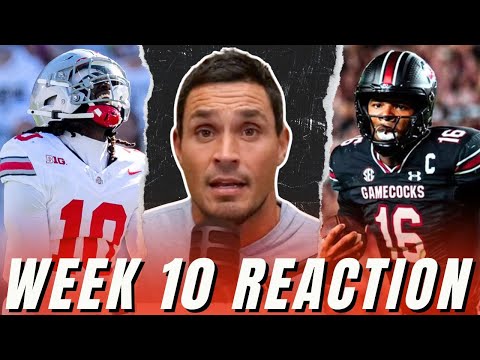 CFB Week 10 REACTION: Ohio State-Penn State, Georgia-Florida, Texas A&M-South Carolina and MORE