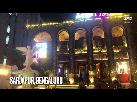 Sarjapur Road Bangalore 😳 Night Vibes 🔥 #bangalore #nightout