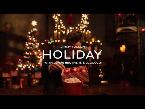 Jimmy Fallon - Holiday with Jonas Brothers & LL Cool J (Official Lyric Video)