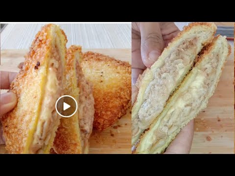 Puedeng pambaon ng mga kids/Tuna Bread pocket/easy recipe