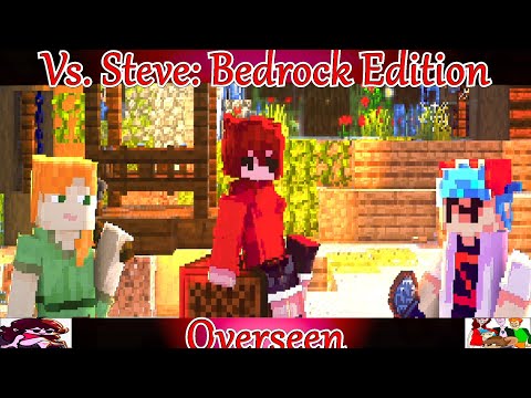 Friday Night Funkin' Bedrock Edition (Minecraft FNF Mod) Alex VS BF in Overseen