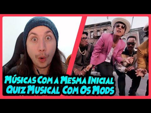 Quiz Musical | MÚSICAS COM A MESMA LETRA INICIAL | REACT DO MORENO