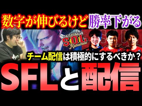 チーム練習配信は勝率下がる？SFLと配信という難しいジレンマについて【ふ〜ど】【スト6】【切り抜き】