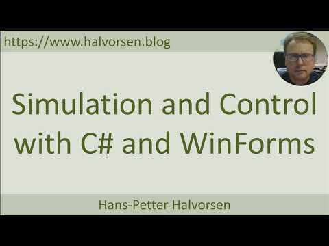 Simulation and Control with C# and WinForms