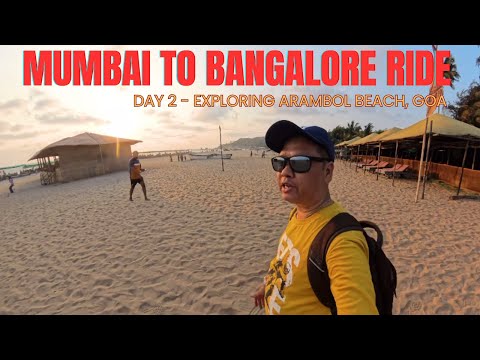 Mumbai To Bangalore Ride | Day2 | Exploring Bliss Water Resort & Arambol Beach | Goa #goa #bangalore