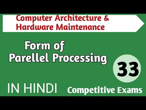 Lec - 6.3 Forms of Parellel Processing in Computer Architecture in Hindi