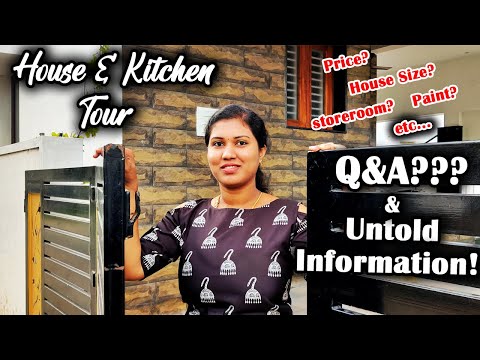 Q&A of house & Kitchen tour (English sub)/exclusive Untold information😍//Thanking to 5K+ subscribers