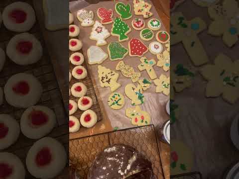 Old Fashioned Christmas Cookies🎄🍪 #christmasbaking #christmascookies #countrykitchen