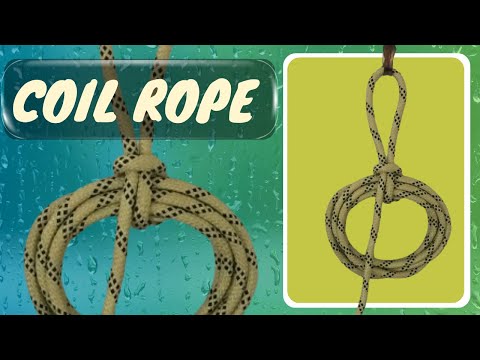 How To Coil A Rope| The PROPERLY Way To Coil Rope |The EASIEST Way to Coil Rope with a Quick Release