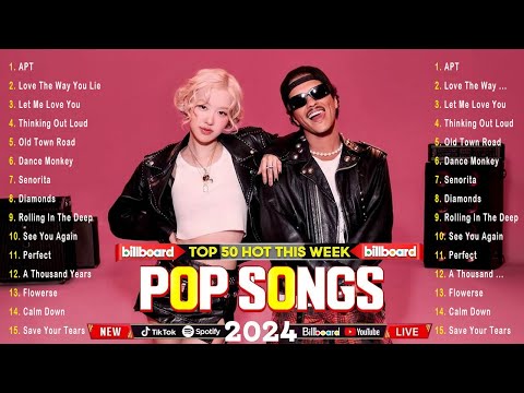 Bruno Mars, Selena Gomez, Maroon 5, Justin Bieber, Ed Sheeran, Adele  - Top 50 Hot This Week