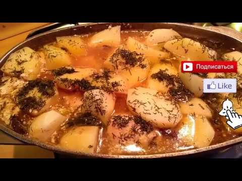 Рулетики из свиной корейки с сыром и грибами/Бонус на гарнир картофель