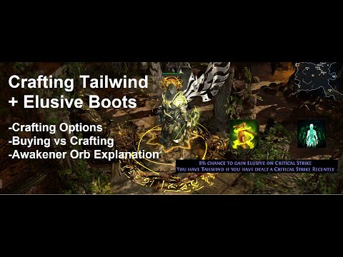 [Path of Exile 3.21 Ready] Crafting Tailwind + Elusive Boots