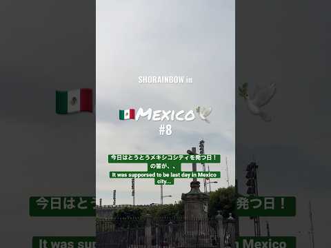 アメリカ大学生inメキシコ#8/American student in  Mexico#8  メキシコシティ最終日の筈が？