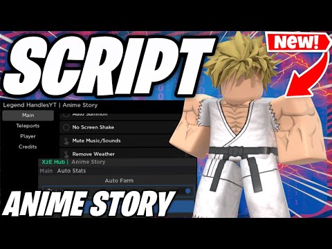 *UPDATE 2* ANIME STORY SCRIPT PASTEBIN 2024 AUTO FARM + INF ORE | Roblox Anime Story Script Hack