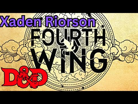 Xaden Riorson: The Shadowy Dragon Rider from Fourth Wing in Dungeons and Dragons 5e!