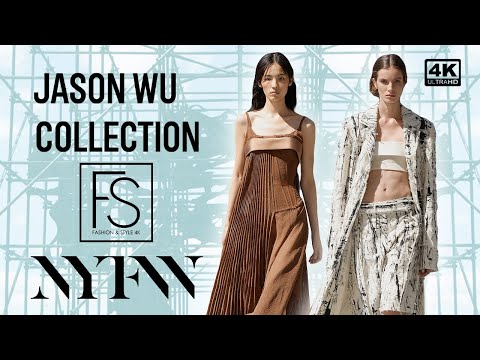 JASON WU SS 2025 NEW YORK FASHION WEEK 4K Full Show Tong Yang-Tze | Lineisy Montero, Lulu Tenney