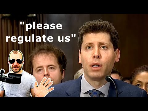 OpenAI suggests AI licenses (US Senate hearing on AI regulation w/ Sam Altman)