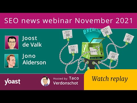 SEO news and updates from around the internet - November 2021