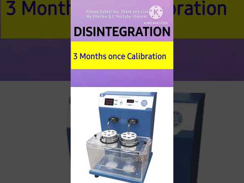 about Disintegration instrument #disintegration #qualitycontrol #alcoa #pharma