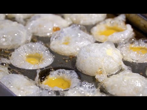 $1 Street Food  Fried Quail Eggs / 鳥蛋達人 - Taiwanese Street Food