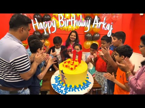 My Brother Arkaj’s 11th Birthday ♥️🥳 #family #funny #kids