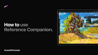 How to use Reference Companion in Procreate